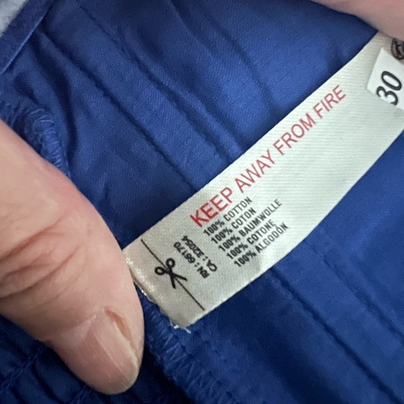 NWT ANTHROPOLOGIE Poplin Ruched Strapless Mini Crop Top Cobalt Blue Sz M - Picture 7 of 7